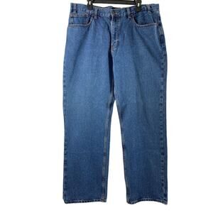 Blue Mountain Mens‎ Jeans 40 x 32 Medium Wash Denim Straight Leg Casual